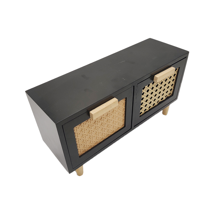 Wooden Business Card Holder for Desk