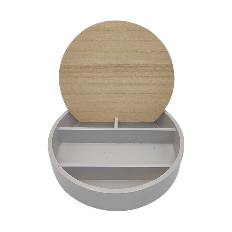Wood Storage Box for Cosmetics