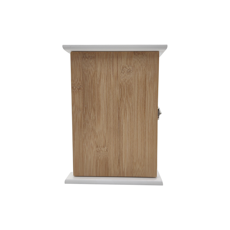 Custom Wood with Bamboo Key Box