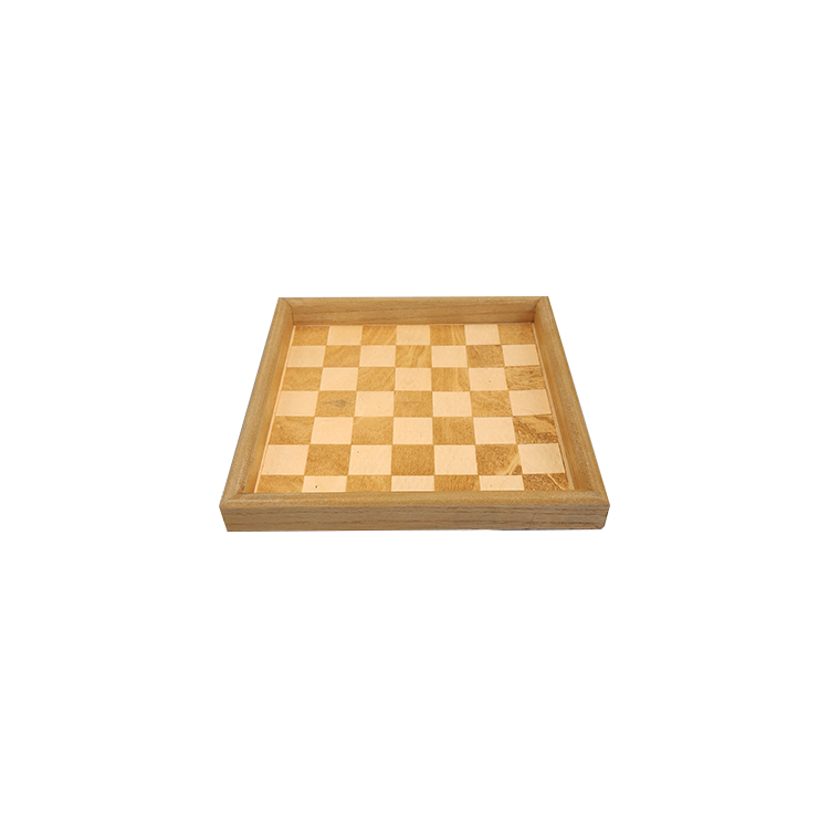 Engrave Natural Wood Color Serving Tray