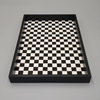 Wholesale Grid Pattern Wooden Serving Tray