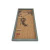 Wood with Bamboo Wall Hanging Frame 
