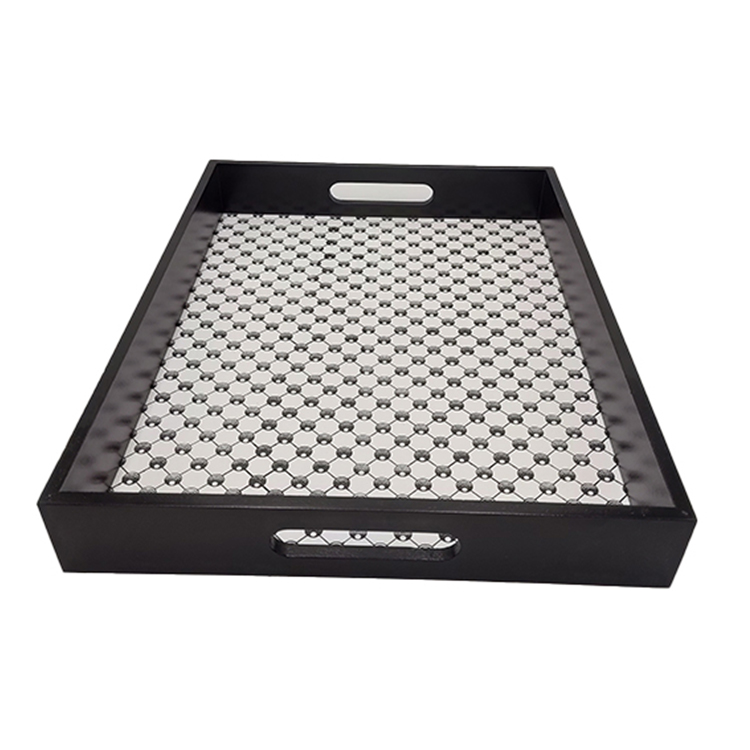 Large Wooden Coffee Tray