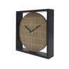 Wooden Black Clock