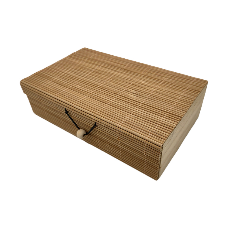 Natural Wood Storage Box