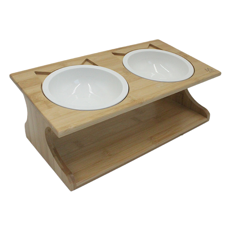 Wooden Pet feeder