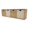 Wood Desktop Organizer Shelf