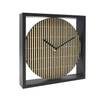 Wooden Black Clock