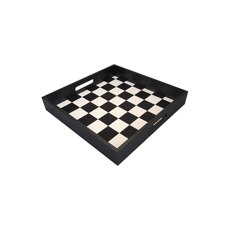 Wooden Serving Tray with Handle