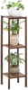 Bamboo Utility 3 Tier Plant Stand Rack Multiple Flower Pot Holder Shelf Indoor Outdoor Planter Display shelving unit for Patio Garden