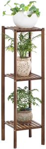 Bamboo Utility 3 Tier Plant Stand Rack Multiple Flower Pot Holder Shelf Indoor Outdoor Planter Display shelving unit for Patio Garden