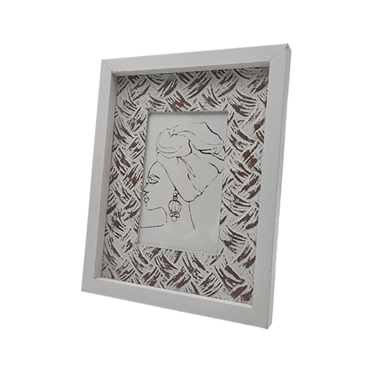 4X6'' Wood Framed Picture