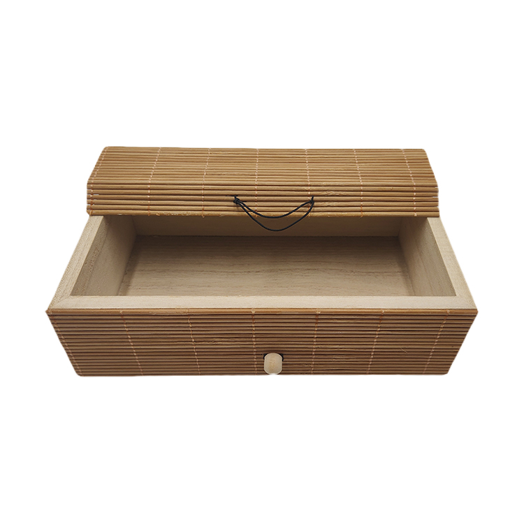 Natural Wood Storage Box
