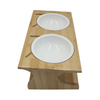 Wooden Pet feeder