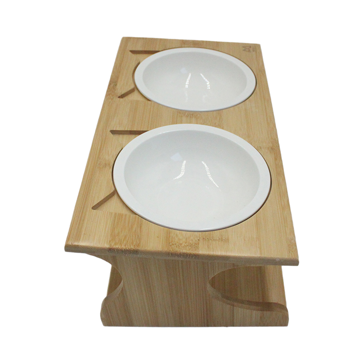 Wooden Pet feeder
