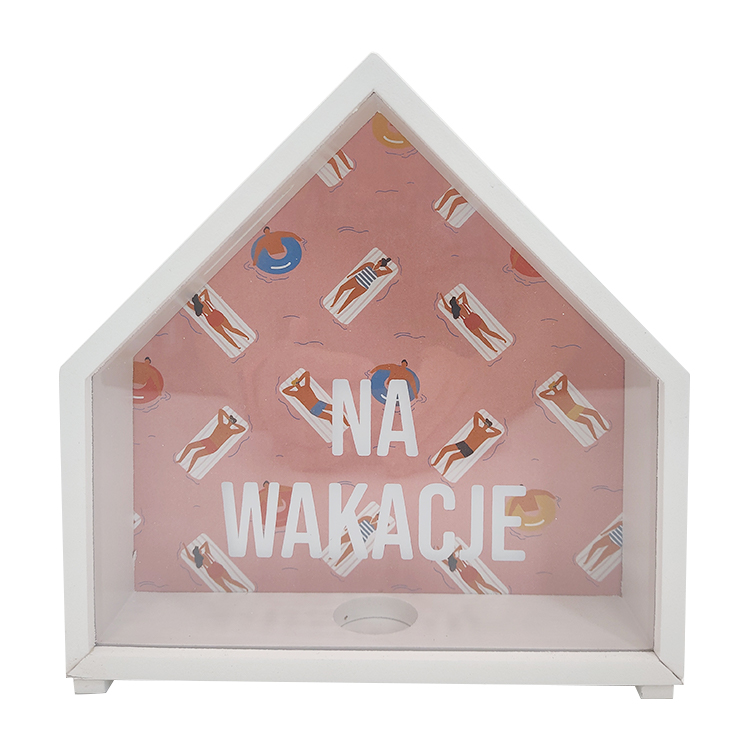 Custom Wooden money box