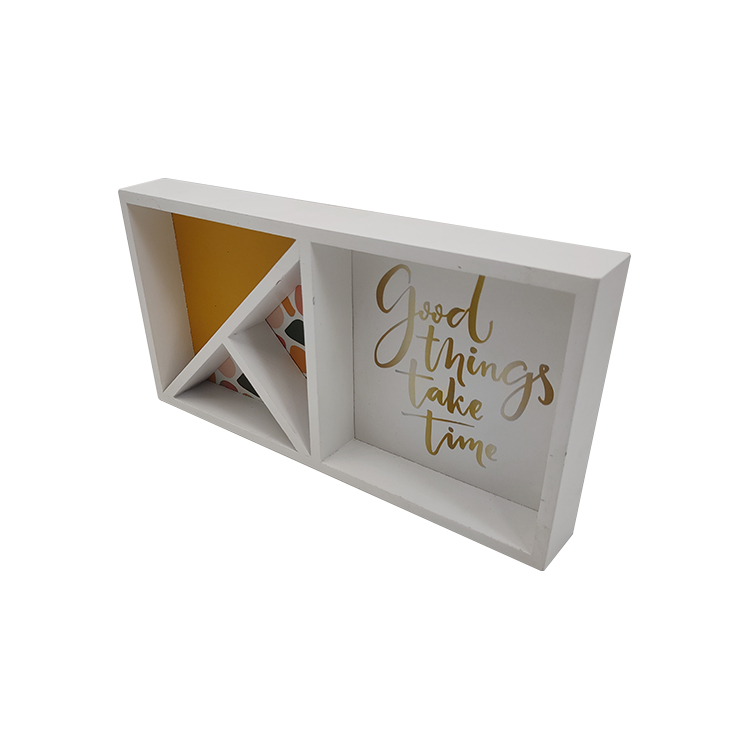 White Wooden Serving Tray