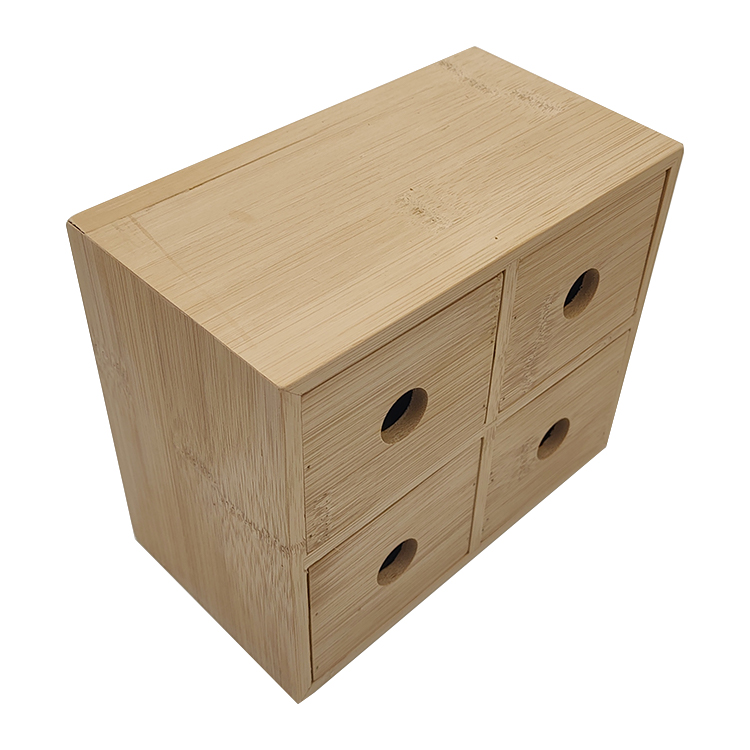 Mini Wood Storage Drawers for Desk