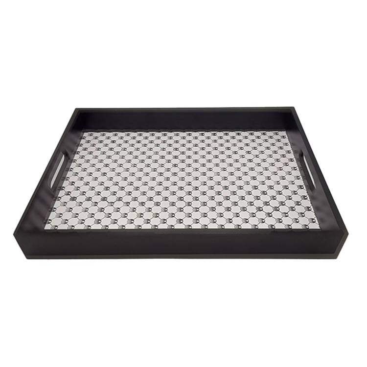 Large Wooden Coffee Tray