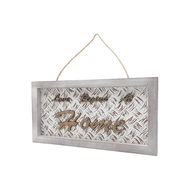 Wooden Plaque for Wall