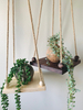 Hanging Shelf | Plant shelf | Macramé Shelf | Floating shelf | Beaded shelf | Round | Plate Shelf | Wooden shelf | Minimalist | Plant hanger