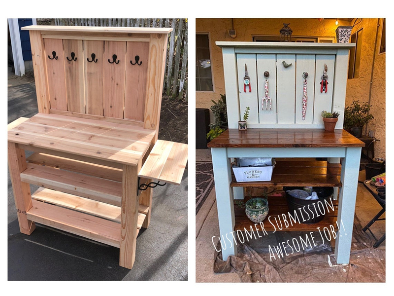 Potting Bench Build Plans Woodworking Plans