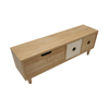 wooden storage bins