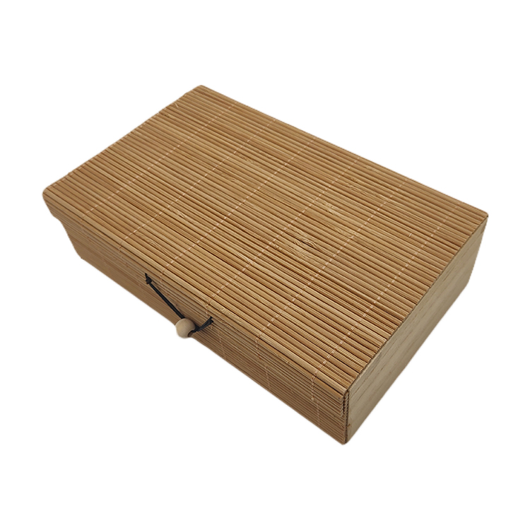 Natural Wood Storage Box
