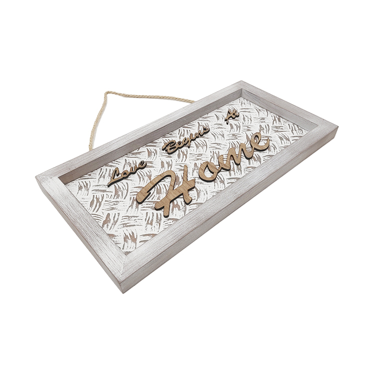 Wooden Plaque for Wall