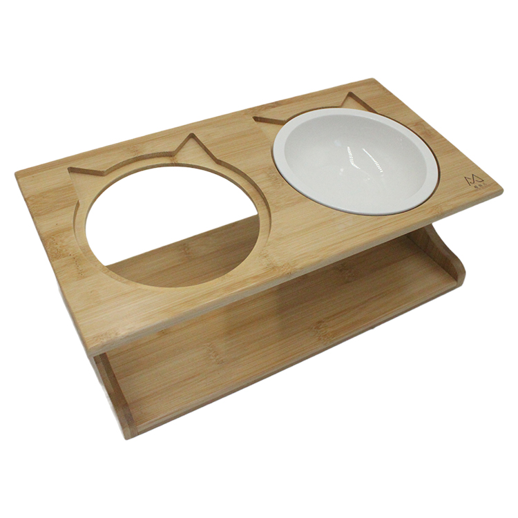 Wooden Pet feeder