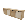 Wood Desktop Organizer Shelf