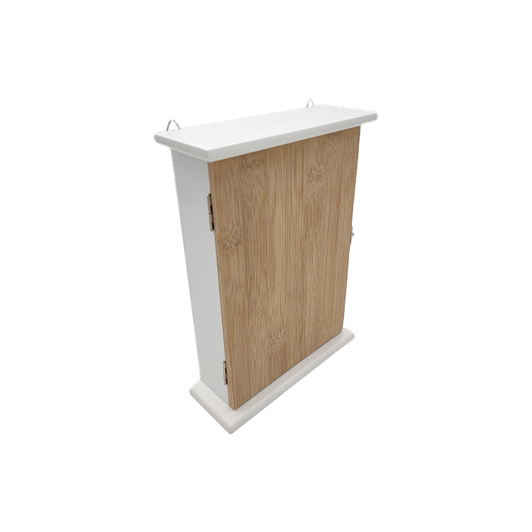 Custom Wood with Bamboo Key Box