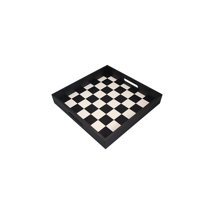 Wooden Serving Tray with Handle