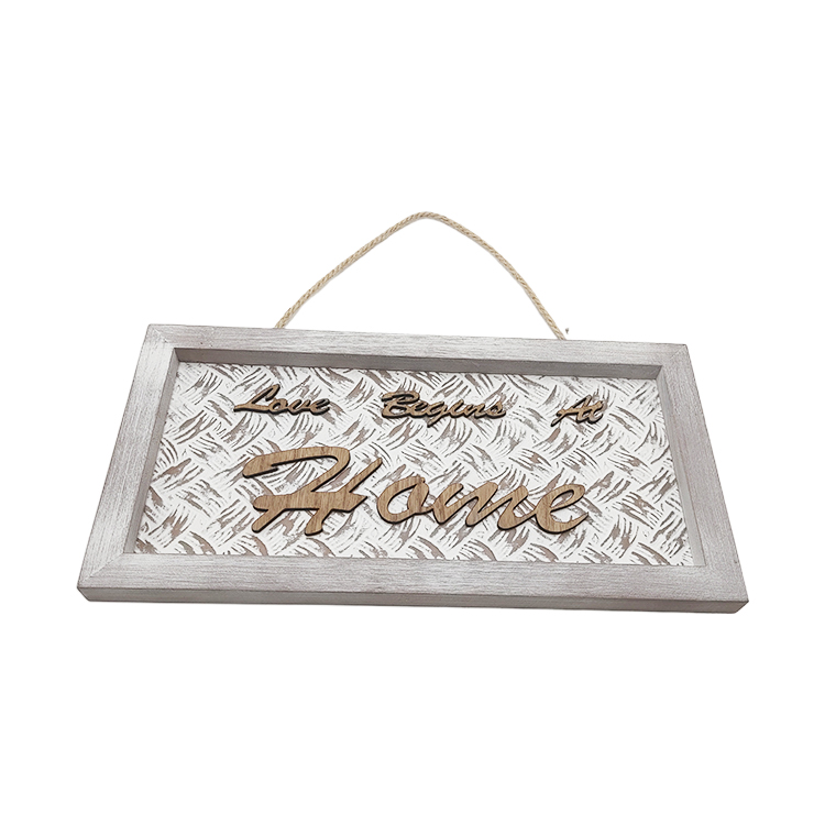 Wooden Plaque for Wall