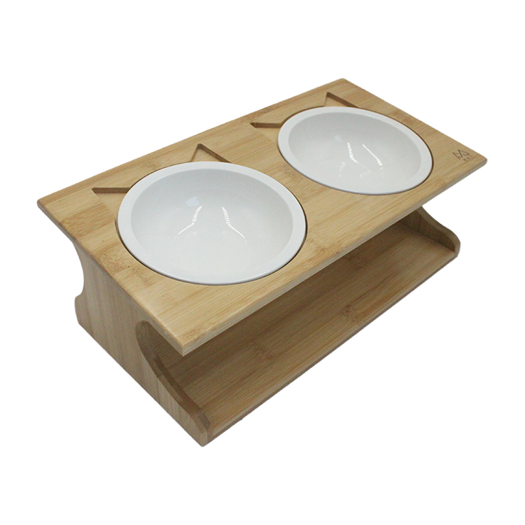 Wooden Pet feeder