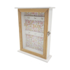 Wood Key Box with Glass 