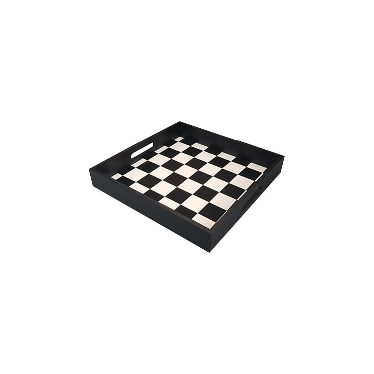 Wooden Serving Tray with Handle