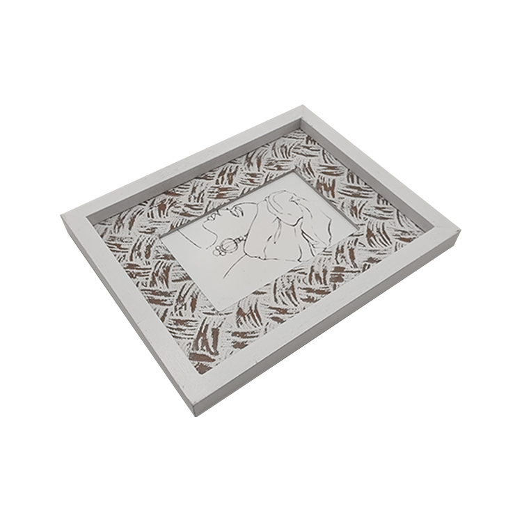 4X6'' Wood Framed Picture