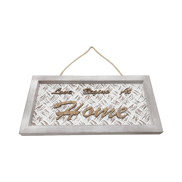 Wooden Plaque for Wall