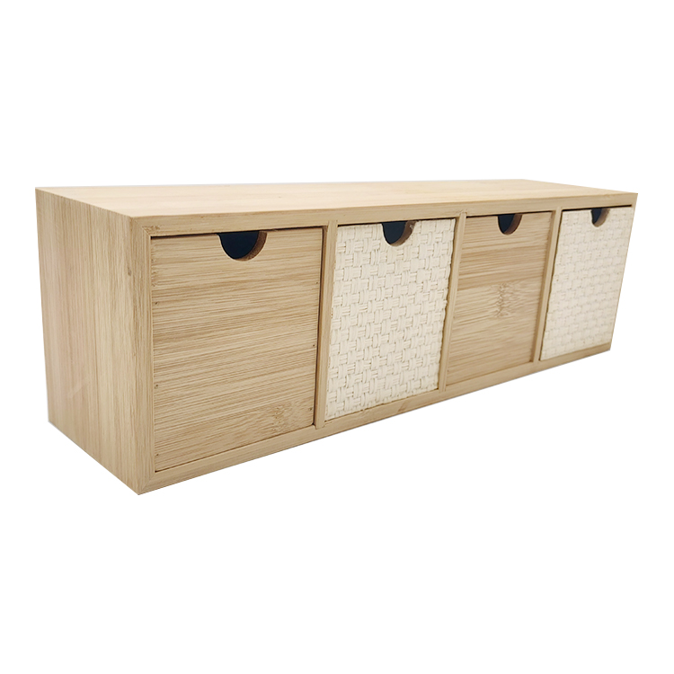 Wood Desktop Organizer Shelf