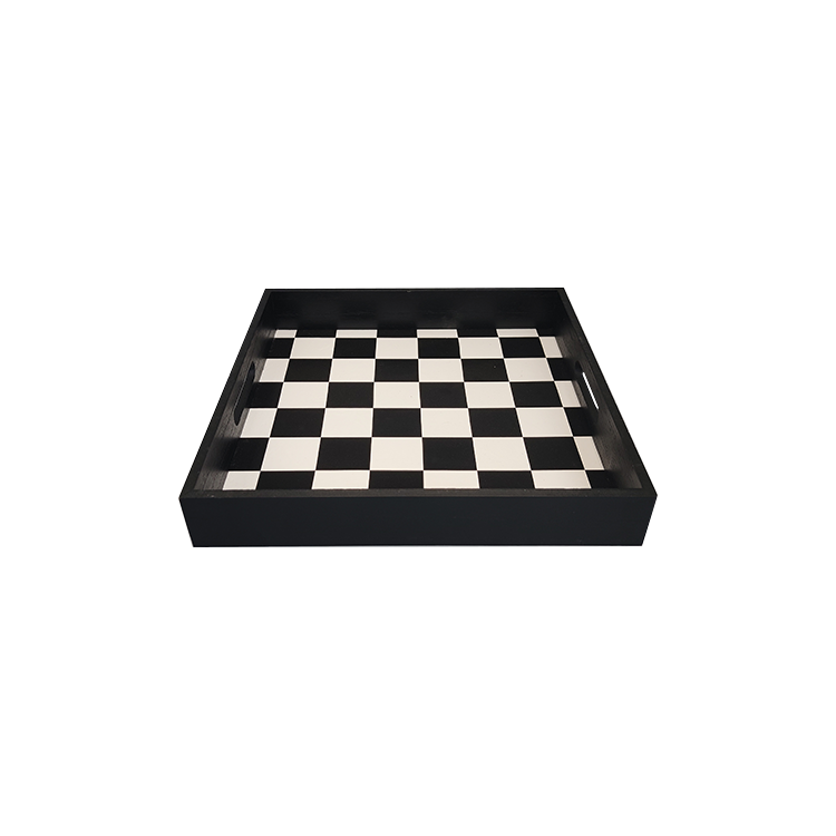 Wooden Serving Tray with Handle