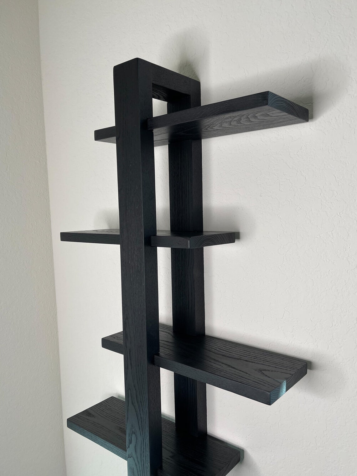 Decorative Floating Shelves, Floating Plant Shelf/Shelves, Tiered Floating Shelf, Walnut Floating Shelf