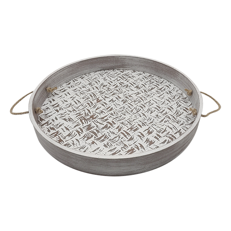 Wooden Tea Tray with Handles