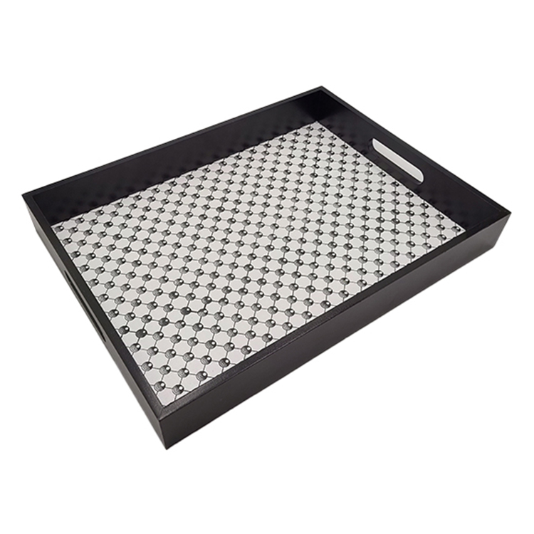 Wooden Tray with Handles