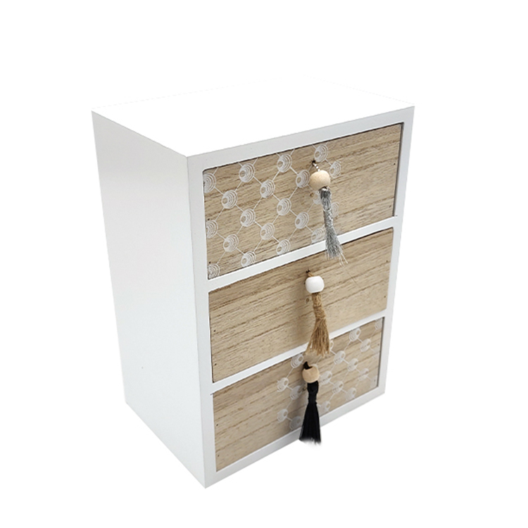 white&natural Wood cabinet