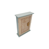 Custom Wood & Rattan Key Box