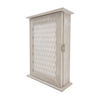 White Wash Wood Key Box