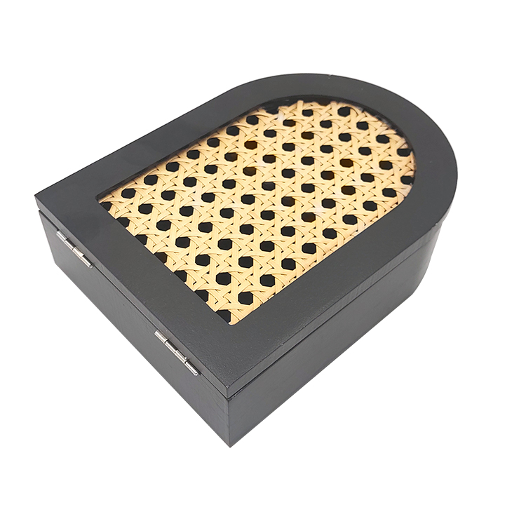 rattan box with lid
