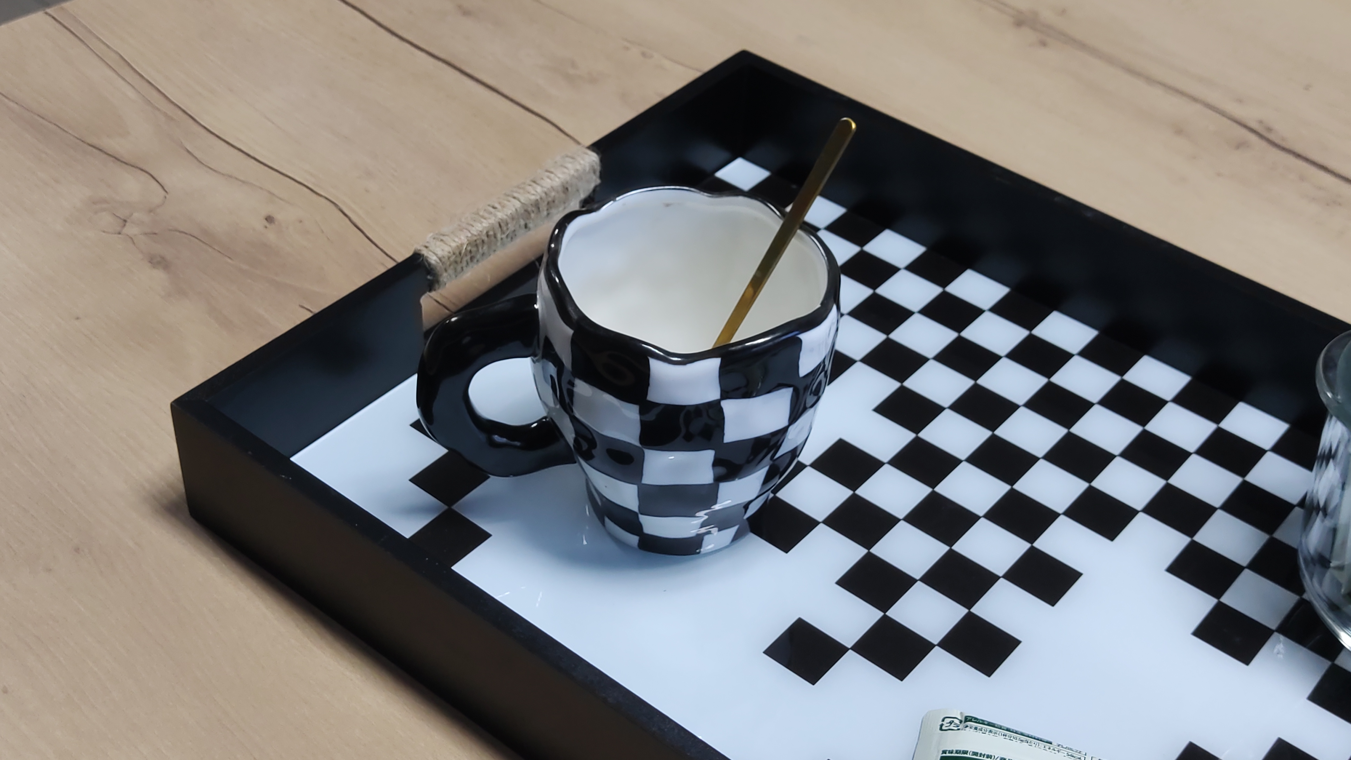 Wholesale Rectangle Black Wooden Tray