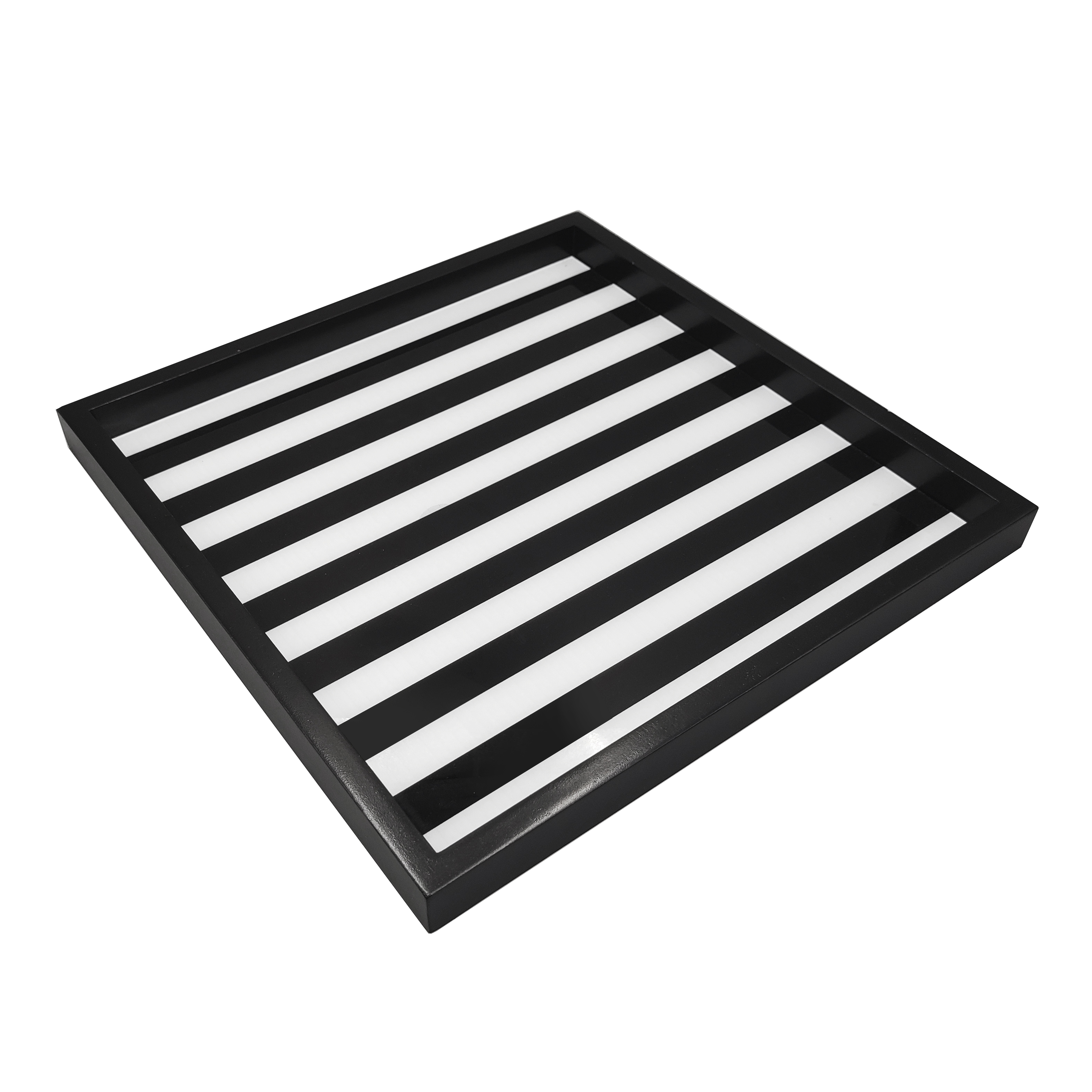 Square Stripe Beautiful Wooden Trays